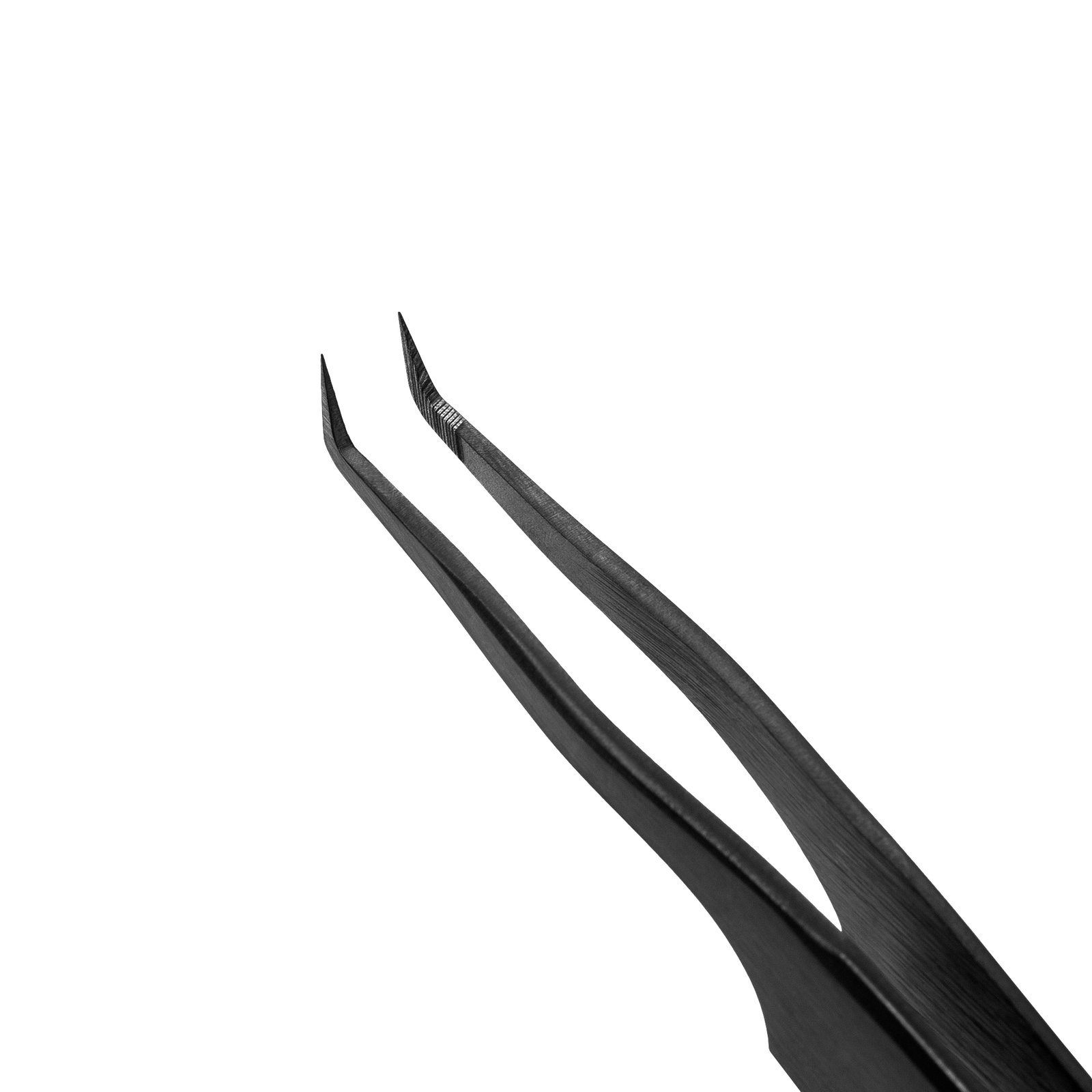 Pincetas juodas 45° 5 mm (Grace Black)